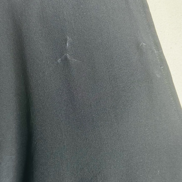 Brunello Cucinelli Draped Silk Mock Neck Blouse - Picture 8 of 12